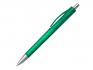 Ручка шариковая, пластик, фрост, зеленый/серебро артикул 201056-D/GR