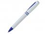 Ручка шариковая, пластик, белый/синий артикул 20101-A/BU