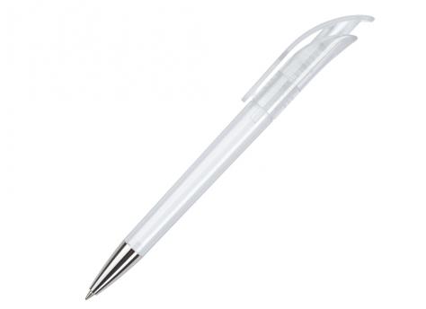 Ручка шариковая, пластик, белый, прозрачный Focus артикул FTCH-1099