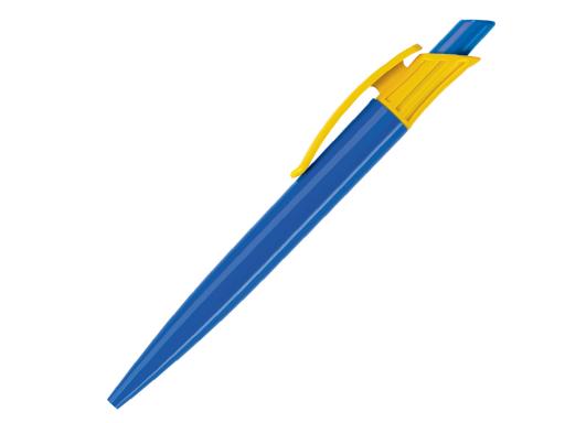 Ручка шариковая, пластик, синий/желтый Gladiator артикул G-20/80