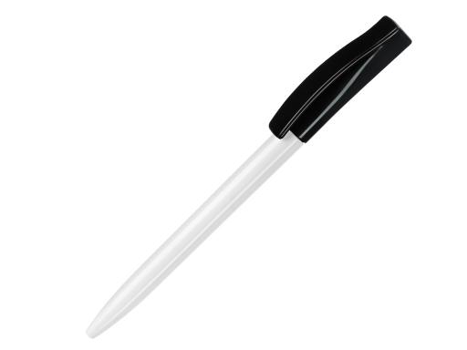 Ручка шариковая, пластик, белый/черный Smart артикул SM-99/10
